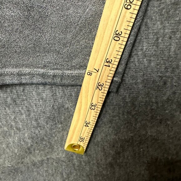 NYDJ Alina Legging Jeans Metallic Silver Size 2 Long Skinny Denim Womens Pants - Picture 9 of 13